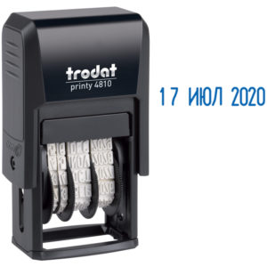 Датер ленточный Trodat, пластик, 1стр., 3,8мм, русский (70621) 4810