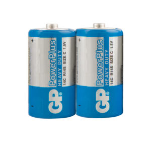 Батарейка GP PowerPlus C (R14) 14G солевая, OS2 GP 14CEBRA-2S2