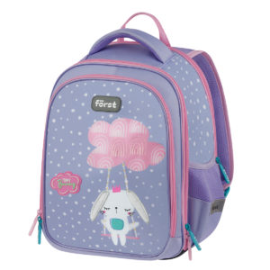 Рюкзак Först F-Cloud "Fluffy Bunny" 37*28,5*16,5см, анатомическая спинка FT-RM-152501