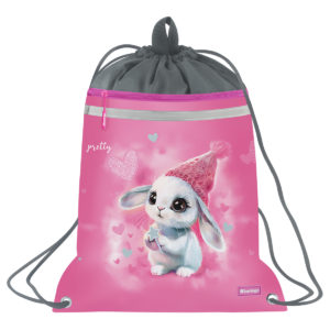 Мешок для обуви 1 отделение Berlingo "Dreamy Bunny", 360*460мм, SB-EXM-1111