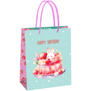 Пакет подарочный 18*23*10см MESHU "Cake",  матовая ламинация MS_61571