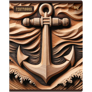 Тетрадь предметная 48л. BG "Дерево знаний" - География, soft-touch ламинация ТП5ск48_лс 63899