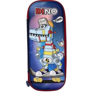 Пенал б/наполн. 1молния "Dino" 3D /пластик EVA /ассорти NEW 9-32/38176-F School Ray