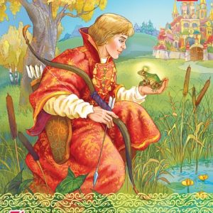 Раскраска А4 8л "Любимые сказки-Царевна-Лягушка" (090761) 32052 Хатбер {Россия}