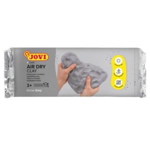 Паста для моделирования JOVI, отвердевающая, серый, 500г, вакуумный пакет 85G